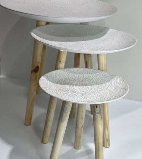 Decorative Table set of 3 pcs - marocco