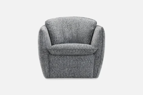 Swirl - swivel accent chair - Fabric 1 - Image 2