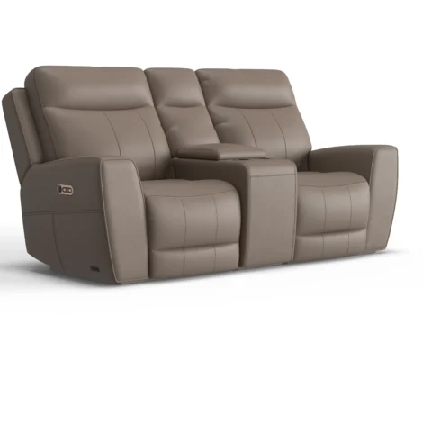 Leonardo Love Seat with Console - Image 3