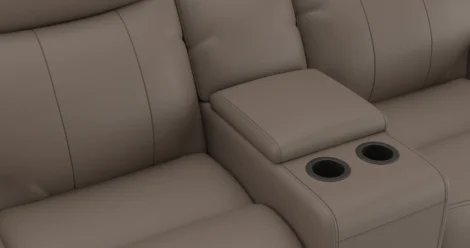 Leonardo Love Seat with Console - Image 8