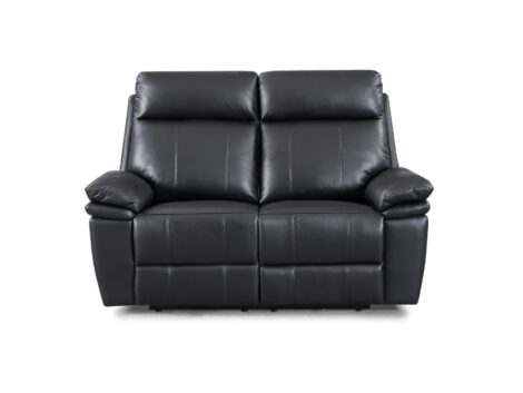 Countess - Loveseat - Leather - Black
