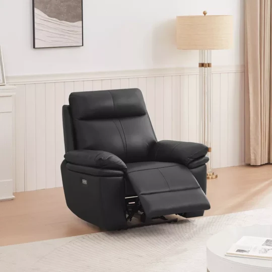 Countess - Armchair - Leather - Black