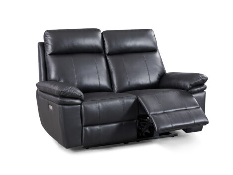 Countess - Loveseat - Leather - Black - Image 2