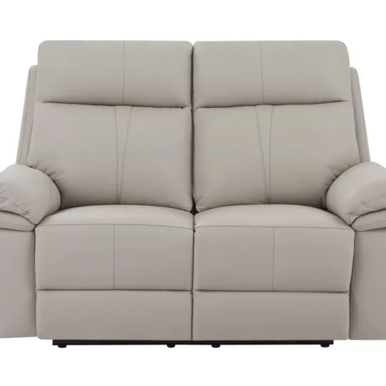 Countess - Loveseat - Leather - Cream