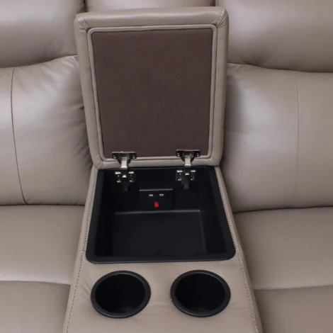 Leonardo Love Seat with Console - Image 9