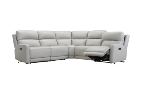 Pacific - Sectional - Leather Power Recliner