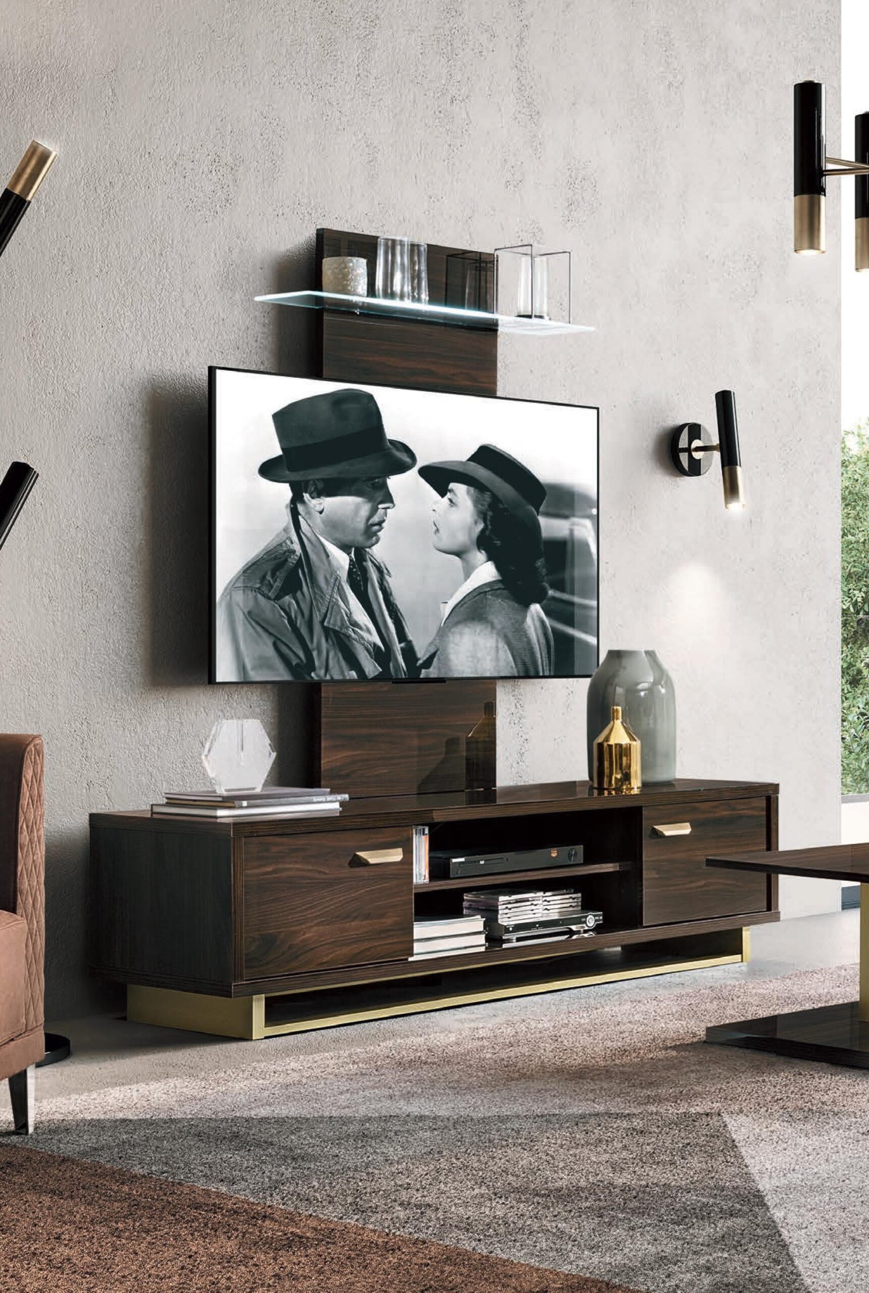 Volare TV Wall Panel with LED light - Image 2