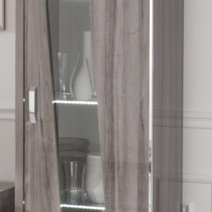 Glamour Italian 1 Door Display Cabinet