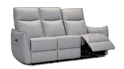 Harmony 3 Seater Leather power recliner - Image 4