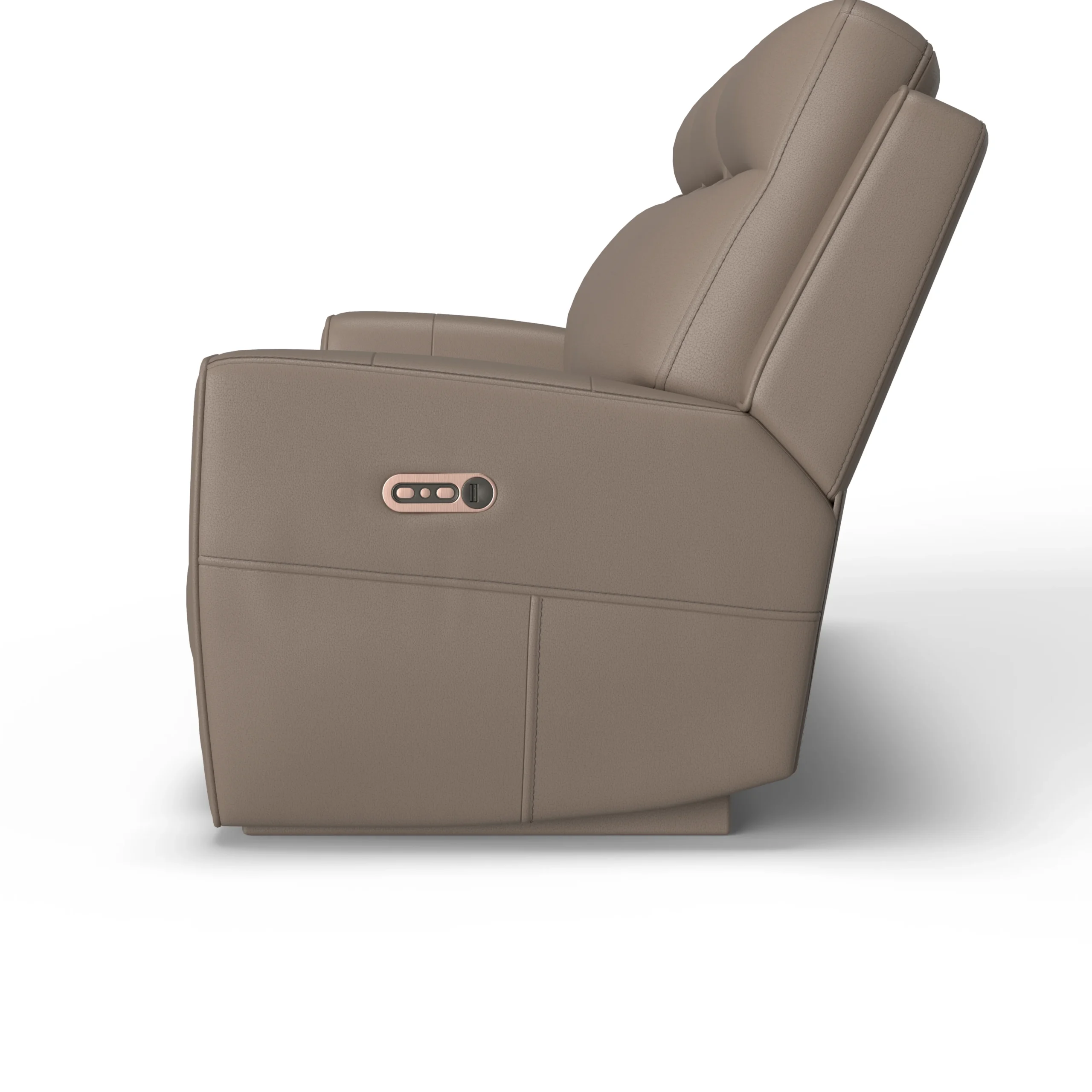 Leonardo 3 seater sofa - power recliner - Image 3