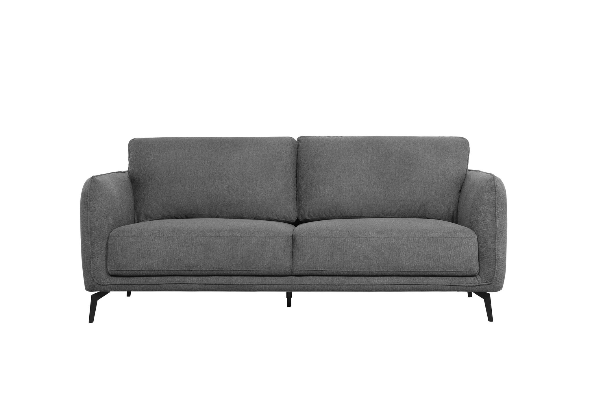 Venice - Dark Grey 3 Seater Sofa - Image 2
