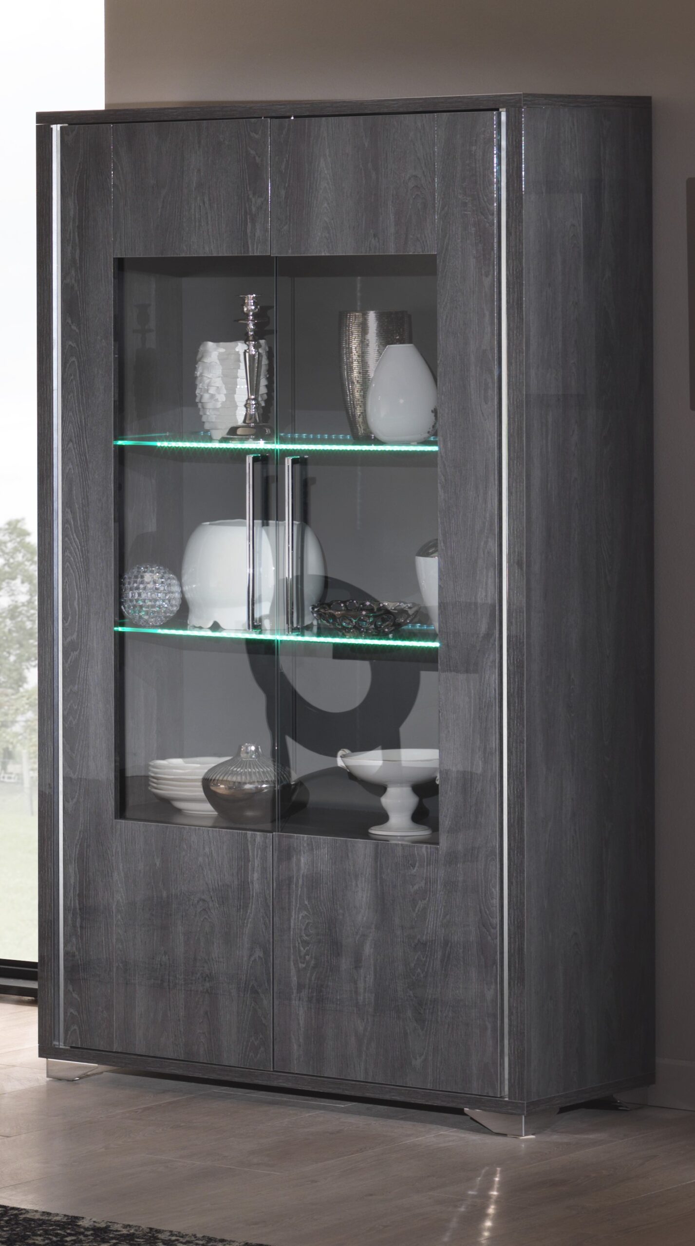 Armony Italian 2 Door Display Cabinet