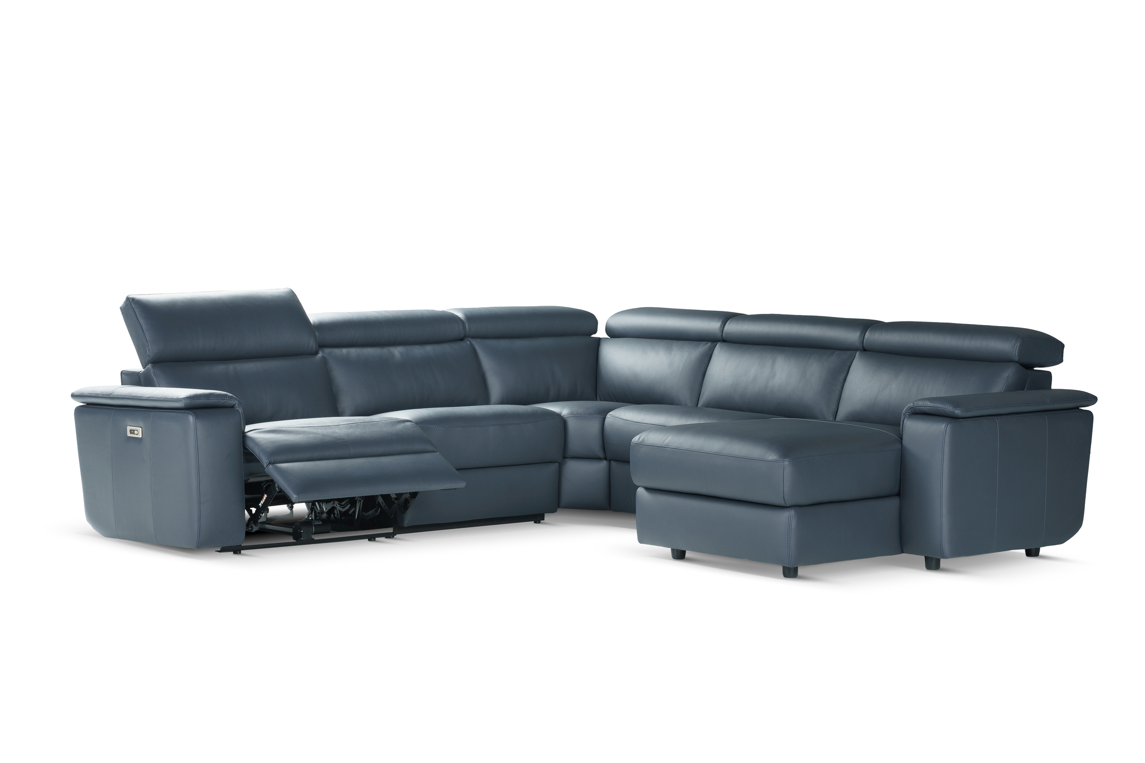 Indiana - 5pc Sectional chaise - power reclining
