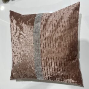 Cushion - Crush velvet stock 3 Pink