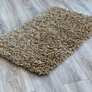 Shaggy Rug - 24'' x 36'' Felt Beige