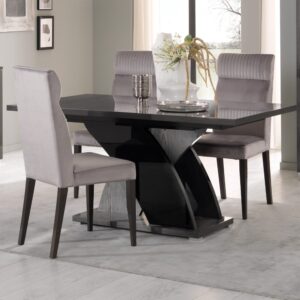 Metropol Grey - Italian - Extendable Dining 7pc Set
