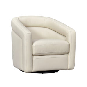 TOPAZ - Swivel Chair - Chalk