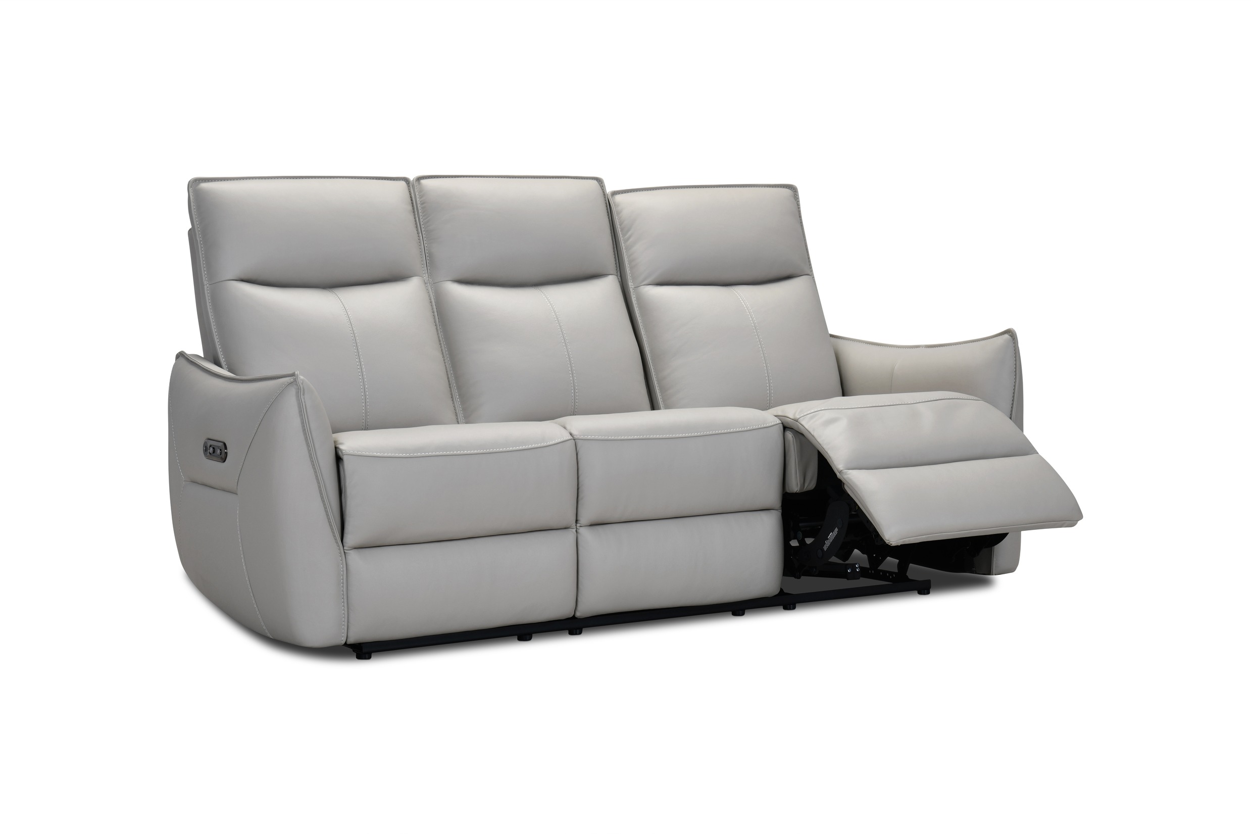 Harmony 3 Seater Leather power recliner