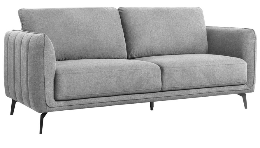 Venice - Light Grey 3 Seater Sofa
