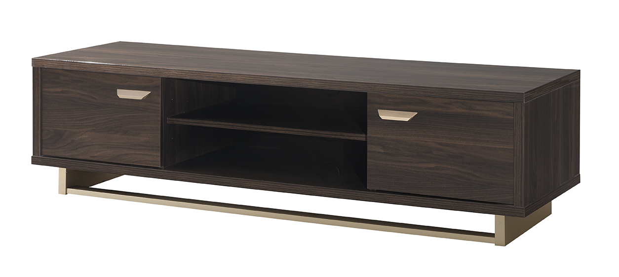 Volare Walnut Italian TV Cabinet - Image 2