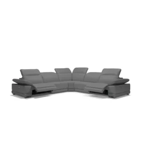 Escape - Sectional Power Recliner - Dark Grey