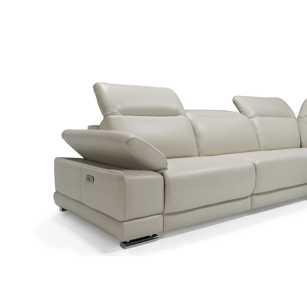 Escape - Sectional Power Recliner - White - Image 6