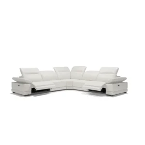 Escape - Sectional Power Recliner - White