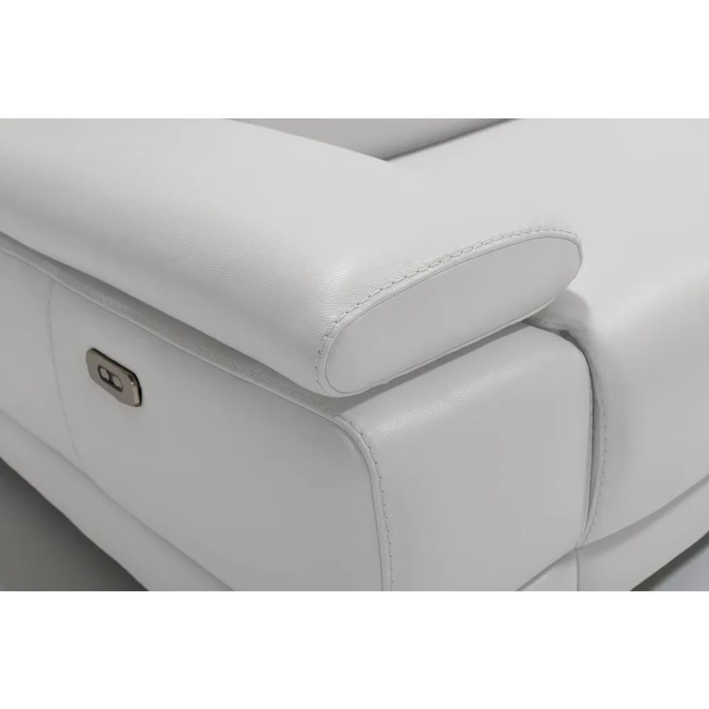 Escape - Sectional Power Recliner - White - Image 4
