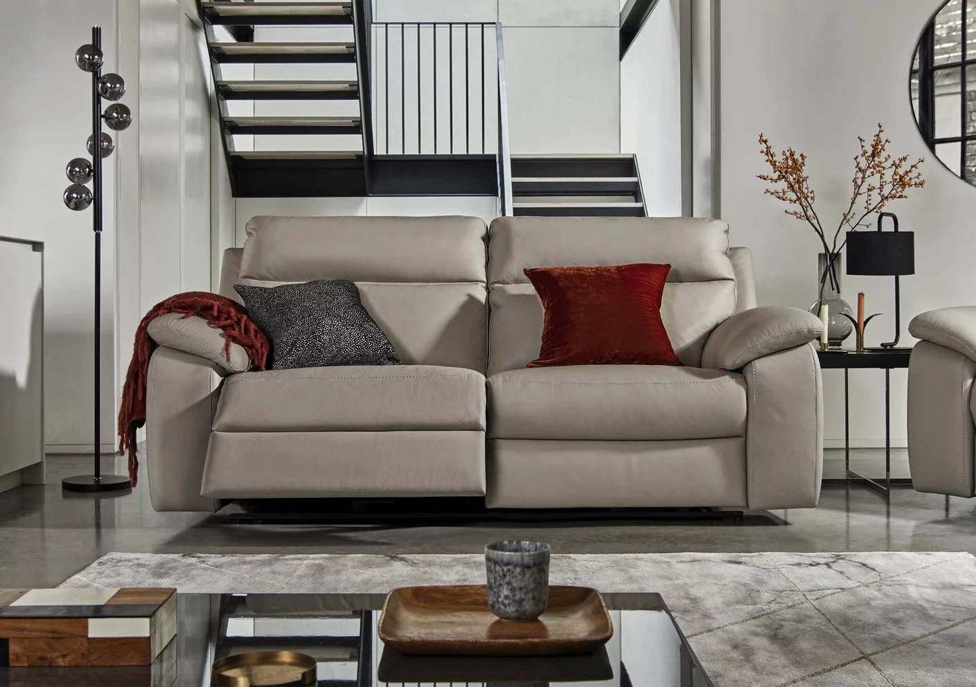 Providence 3 Seater Sofa - power recliner