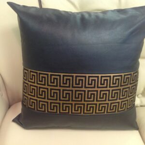 Cushion - black gold cushion
