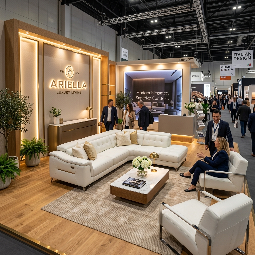 Casa Italia Exhibition Booth